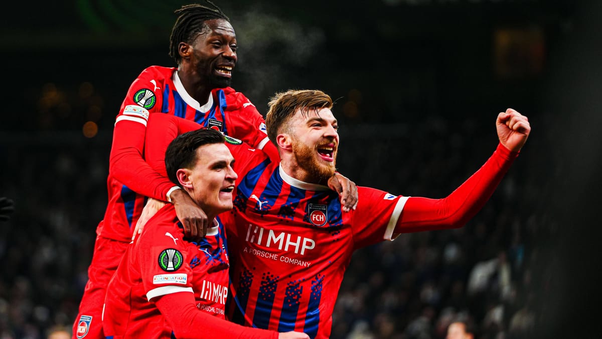 1. FC Heidenheim gelingt Mini-Sensation in Kopenhagen