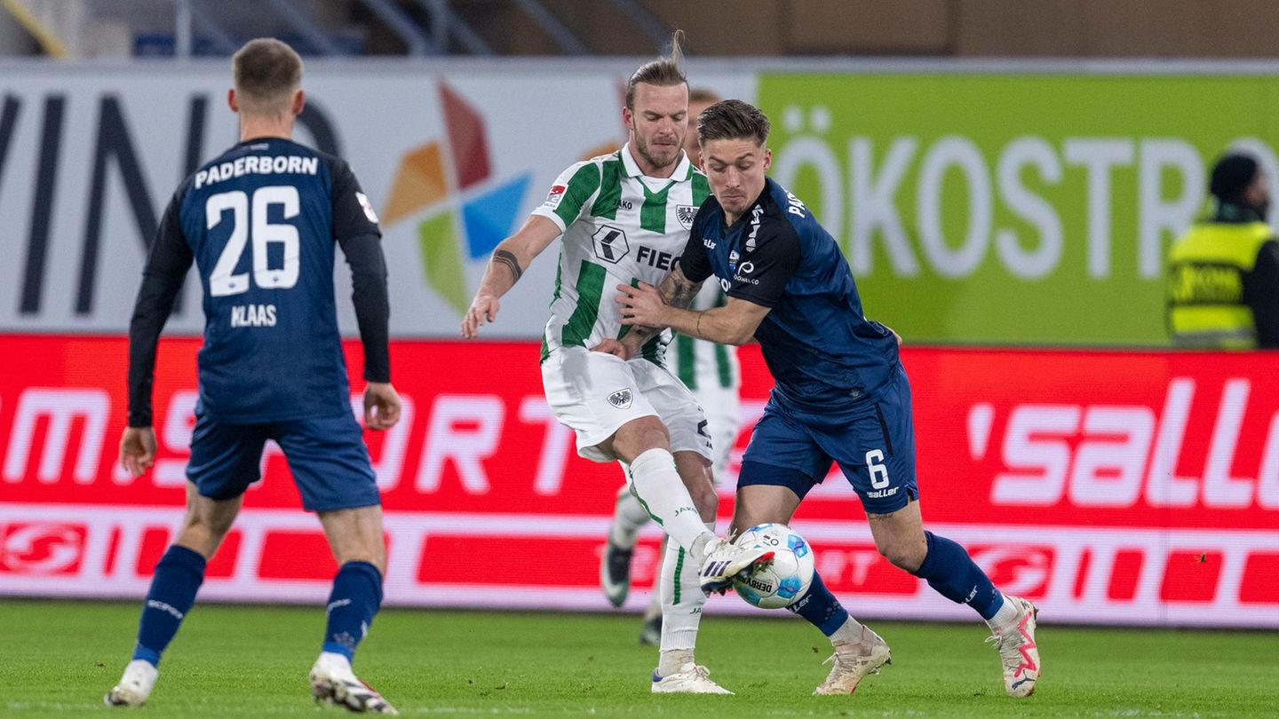 2. Fußball-Bundesliga: Mehlem und Ansah sichern Paderborner…