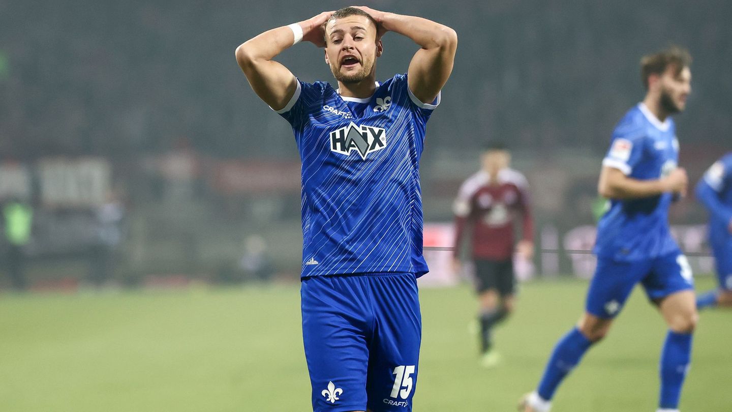 2. Fußball-Bundesliga: Hohe Strafe: Darmstadt-Profi für fünf…