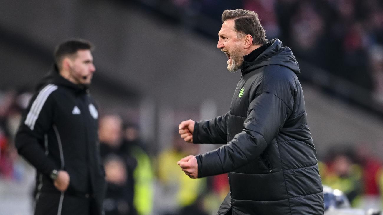 Fußball-Bundesliga: Wolfsburg dreht Spiel beim VfB und kommt…