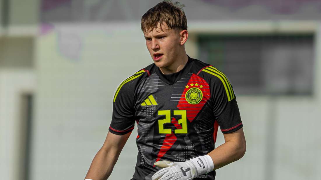 So lief das neunte Länderspiel für den Wetscher Keeper Jan-Mattis Wehrbein von Borussia Dortmund