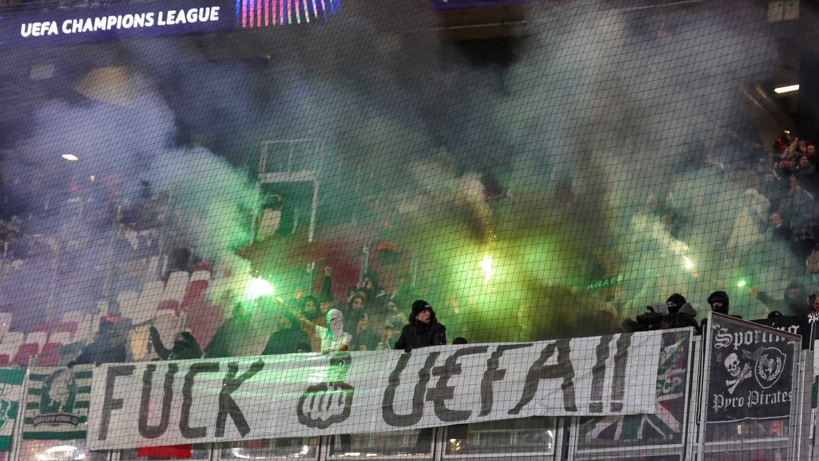 Champions League: Vor BVB-Spiel – Lissabon-Fans schießen Raketen