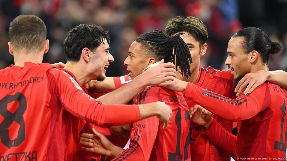 FC Bayern souverän gegen Eintracht Frankfurt – DW – 24.02.2025