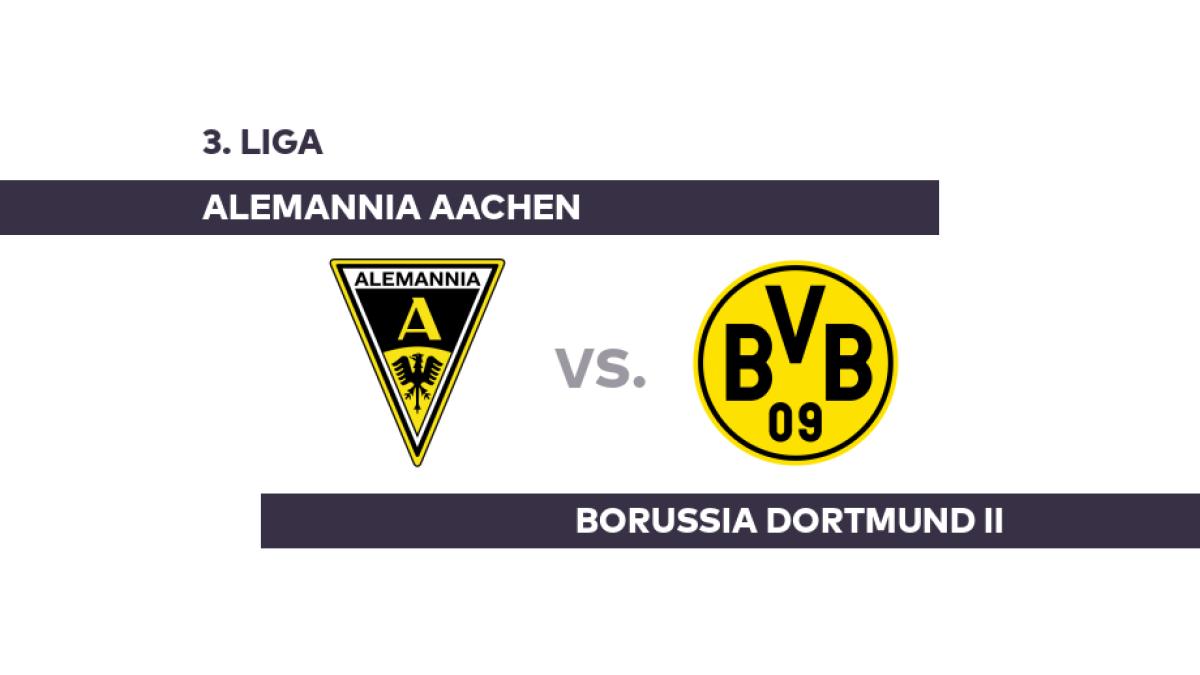 Alemannia Aachen – Borussia Dortmund II: Kann Alemannia den Trend ändern? – 3. Liga