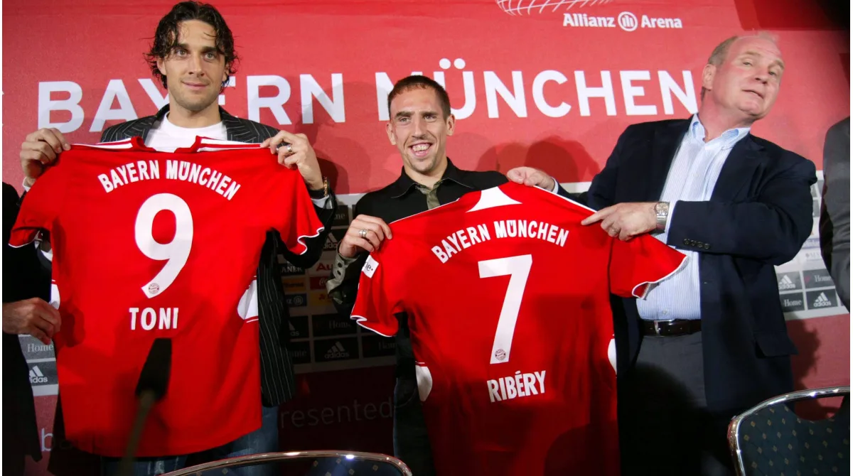 Als der FC Bayern mit der Transfer-Offensive 2007 um Ribéry
