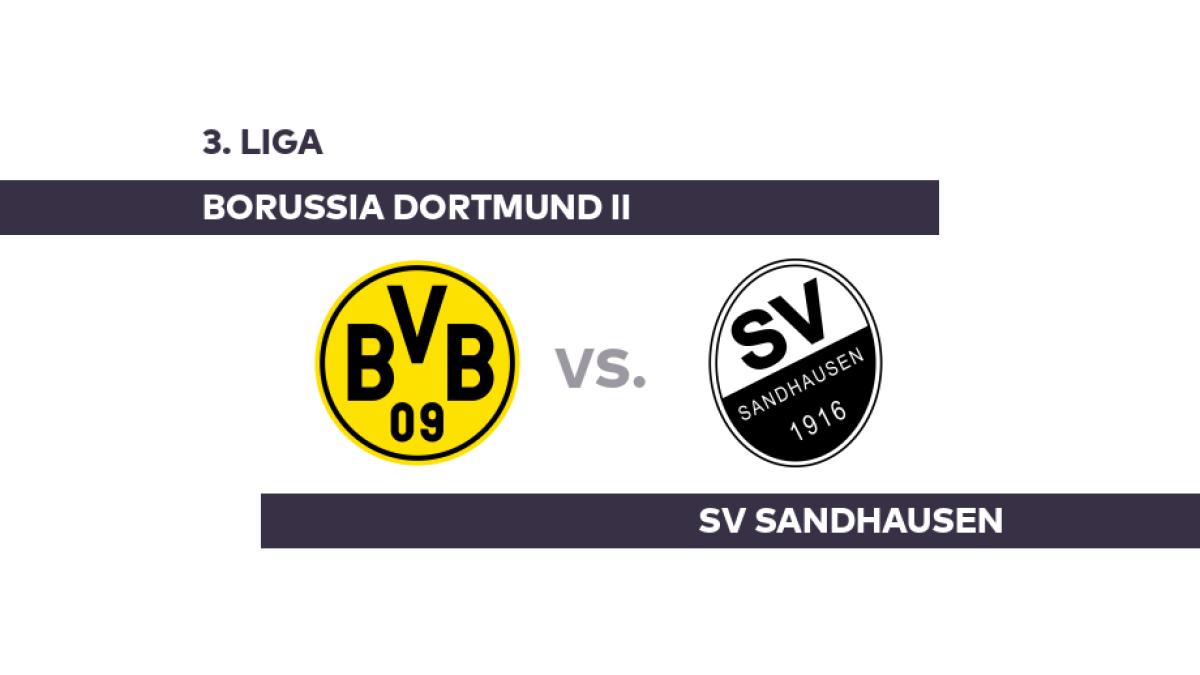 Borussia Dortmund II – SV Sandhausen: Für Sandhausen geht’s