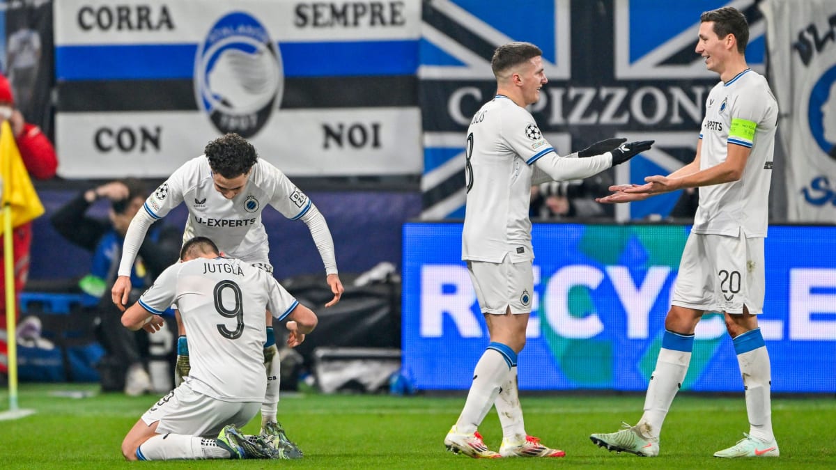 Brügge sehen und fliegen: Atalanta verpasst das Achtelfinale