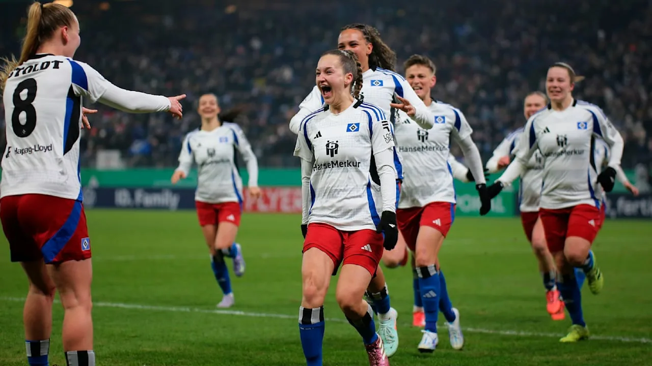 DFB-Pokal: HSV gegen Werder wird größtes Frauen-Spiel