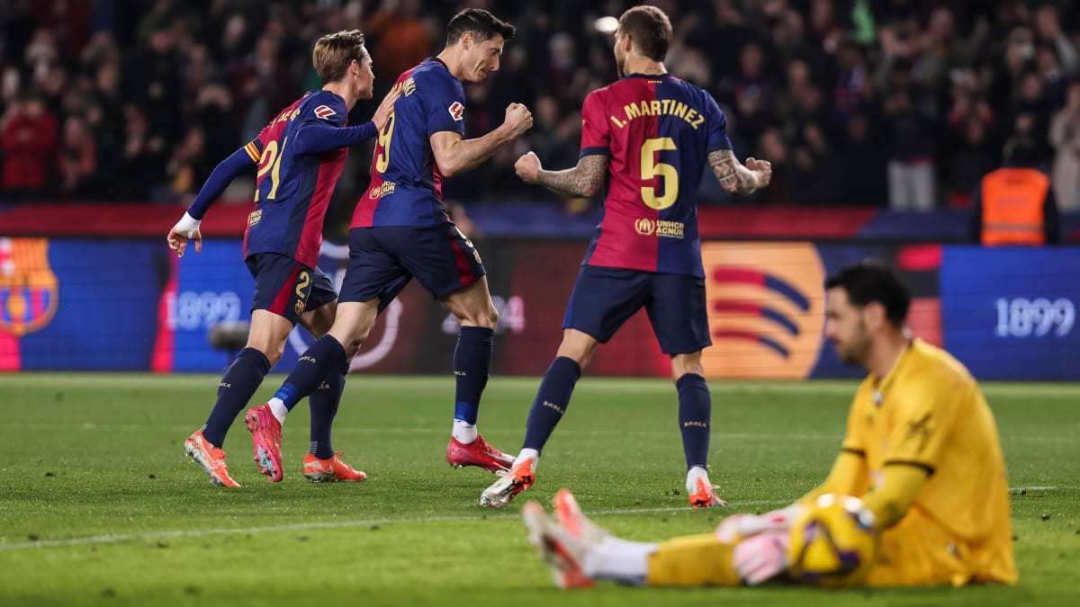 Dank Lewandowski: Barca klettert an die Tabellenspitze