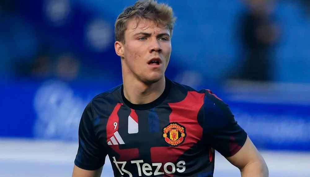 Ein Serie A-Klub will sich ManUtd-Stürmer Rasmus Højlund