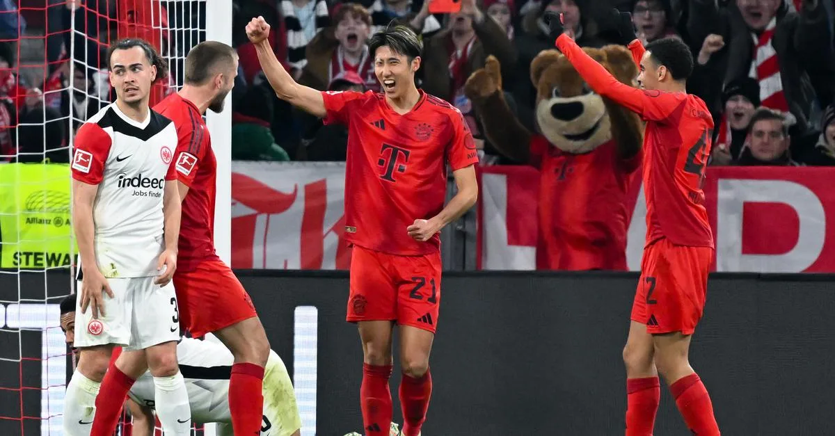 Eintracht Frankfurt geht in München baden