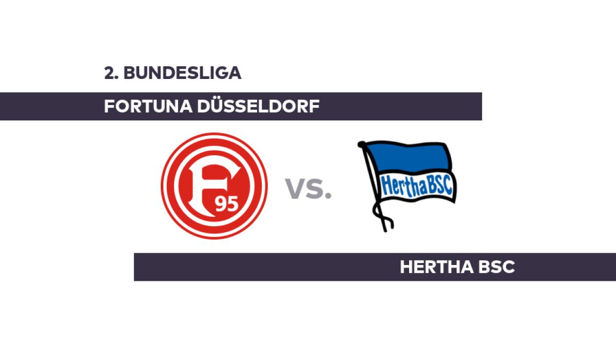 Fortuna Düsseldorf – Hertha BSC: Düsseldorf peilt den Dreier…
