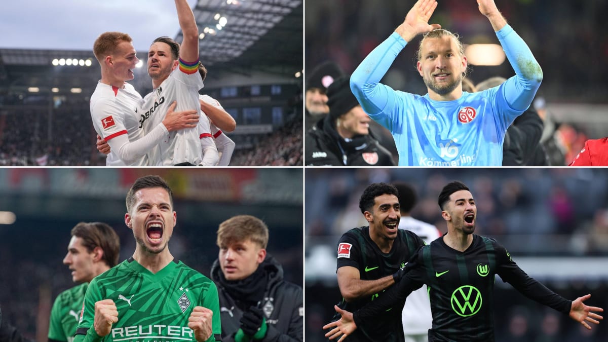 Freiburg, Mainz, Gladbach, Wolfsburg: