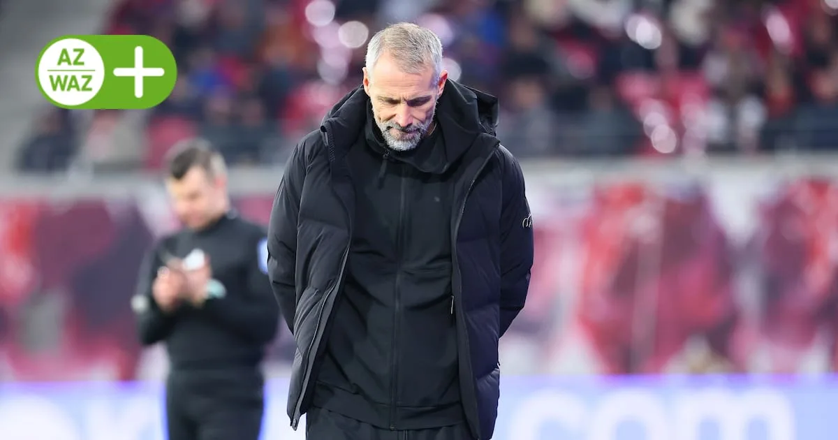Für Leipzigs Trainer könnte es das Aus sein