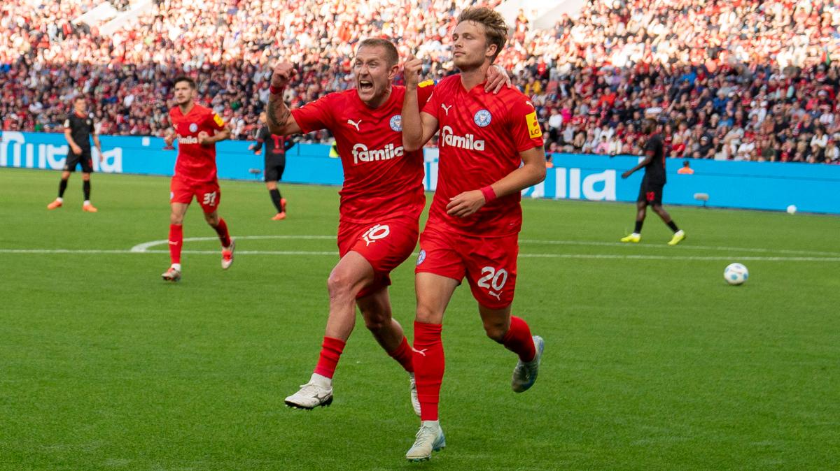 Holstein Kiel empfängt Meister Bayer Leverkusen