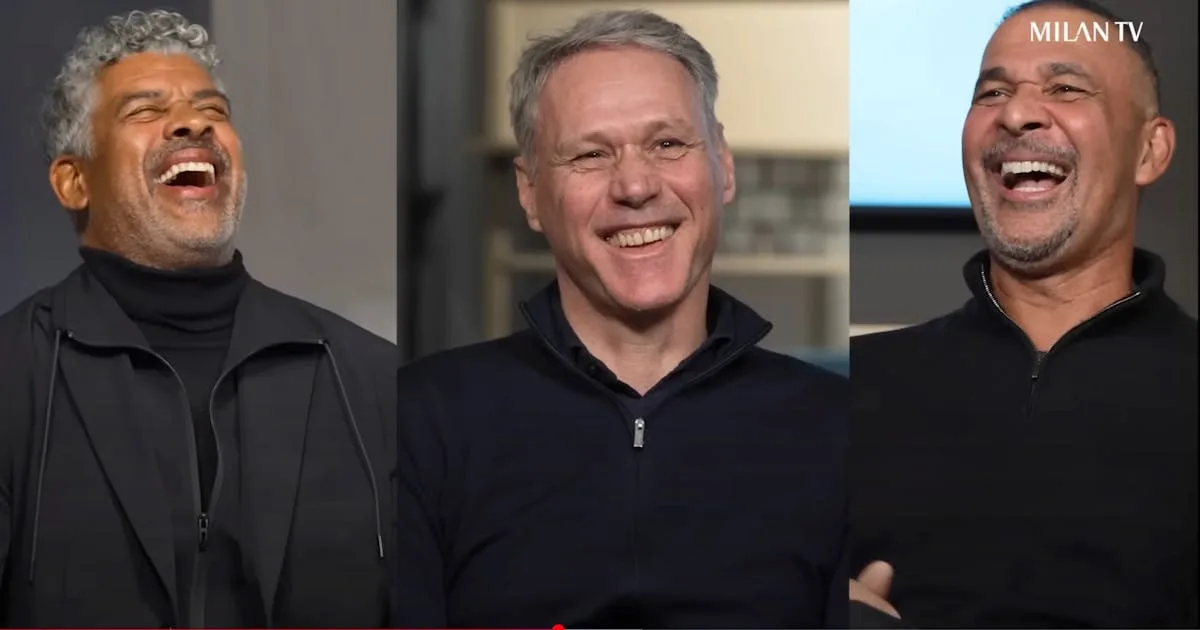 Legendäres Milan-Trio lacht sich kaputt: Van Basten: «Wir