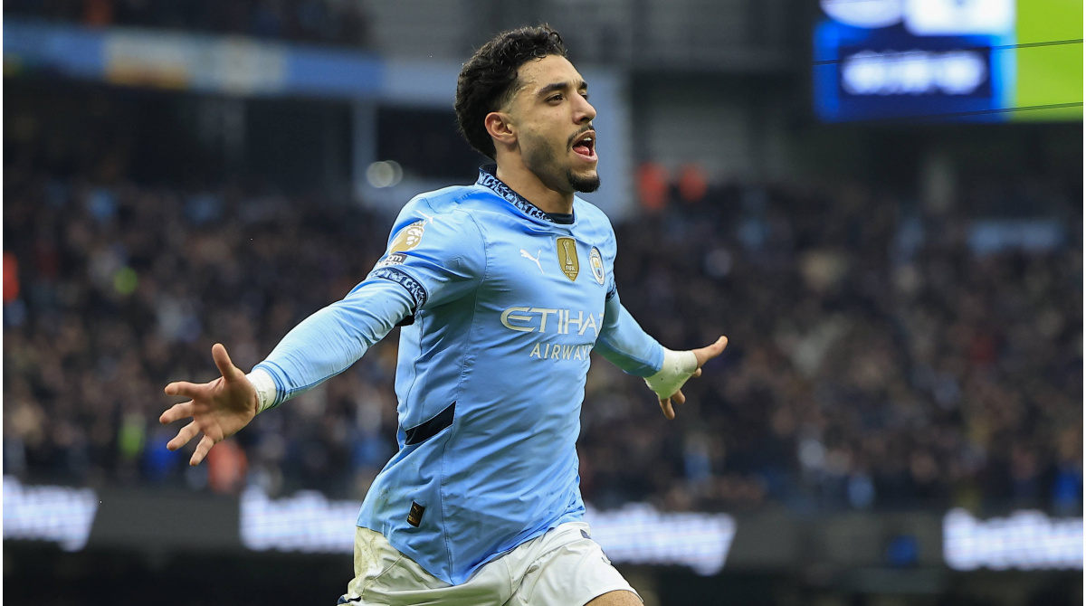 Manchester City: Omar Marmoush feiert Tor-Premiere mit