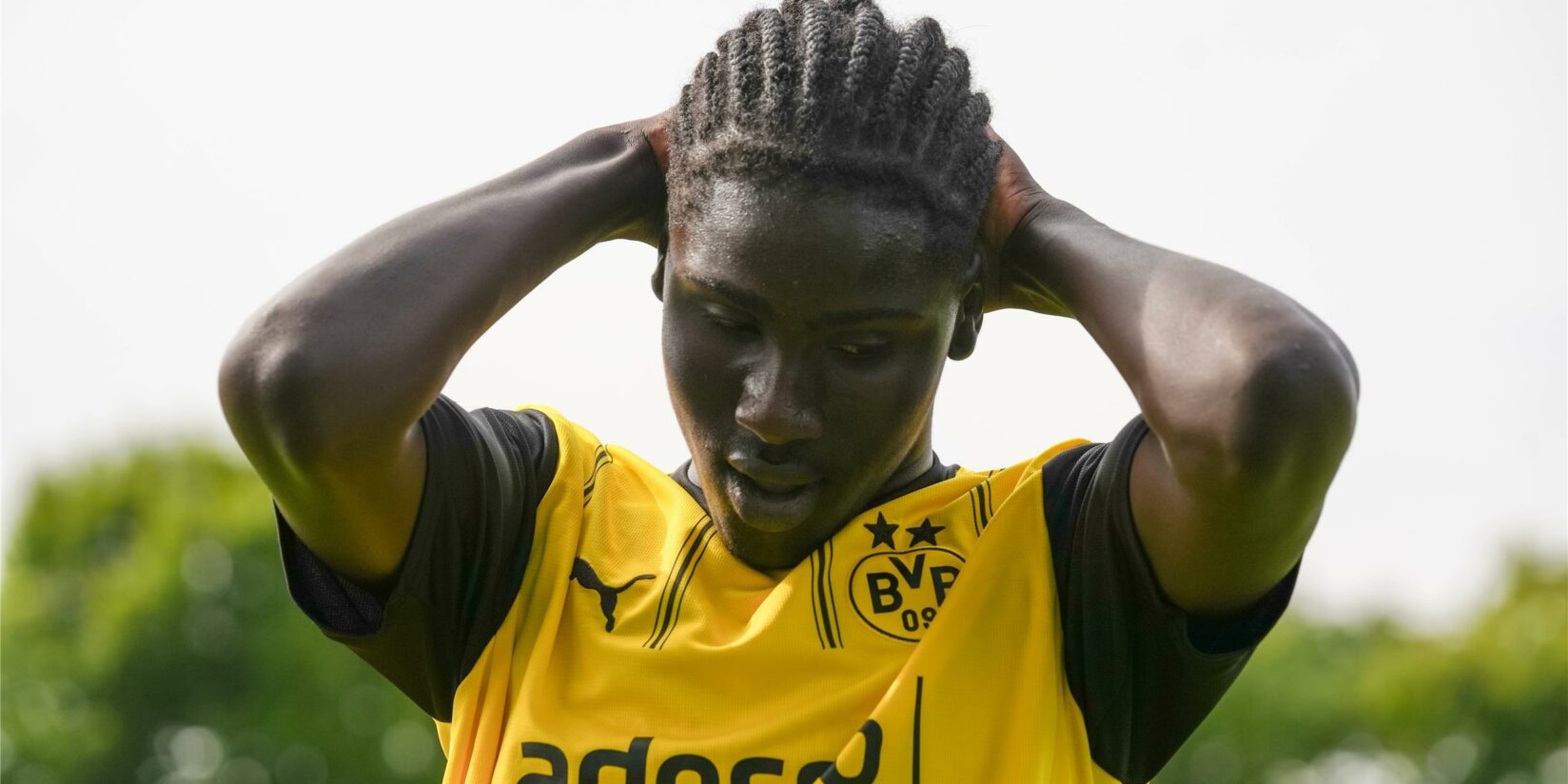 Ousmane Diallo kassiert unnötigen Platzverweis