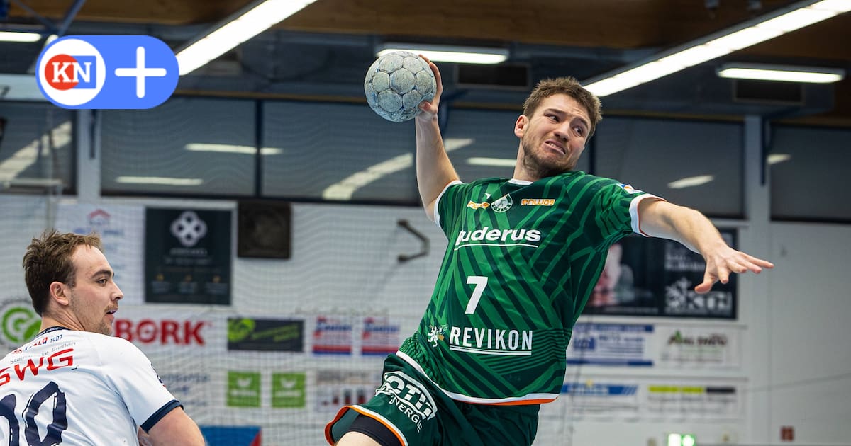Wetzlar-Spielmacher Dominik Mappes hakt den THW Kiel ab