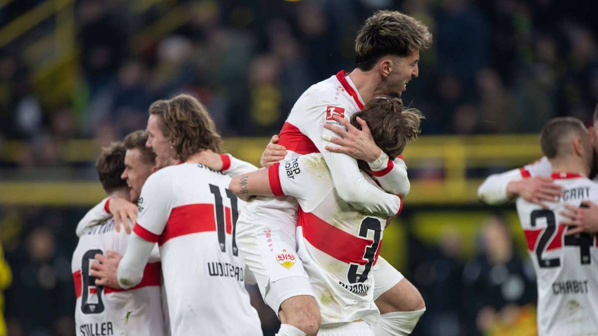 VfB Stuttgart bei Borussia Dortmund: „Jeder hat um jeden