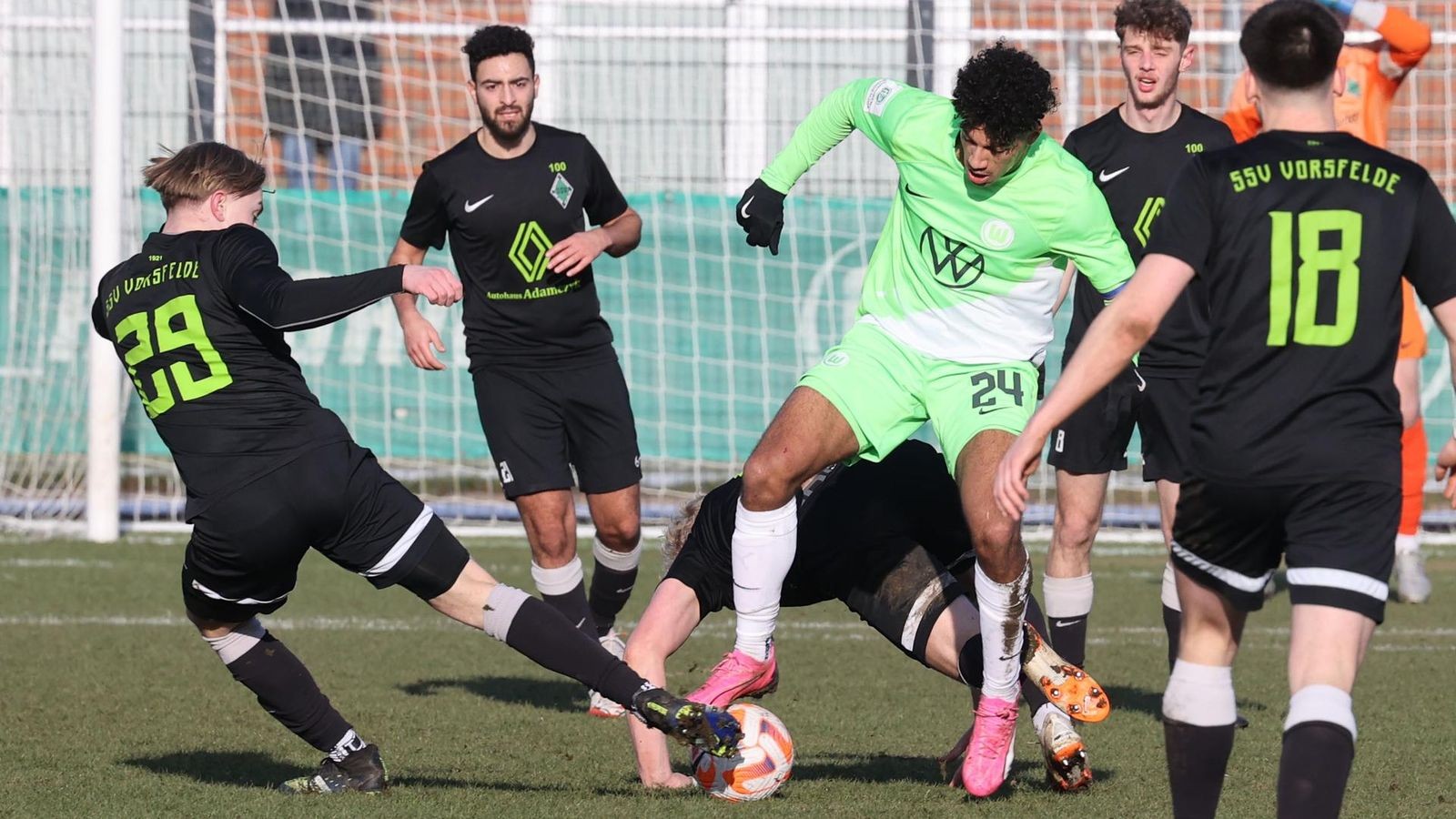 Vorsfeldes Generalprobe steigt bei des VfL Wolfsburg