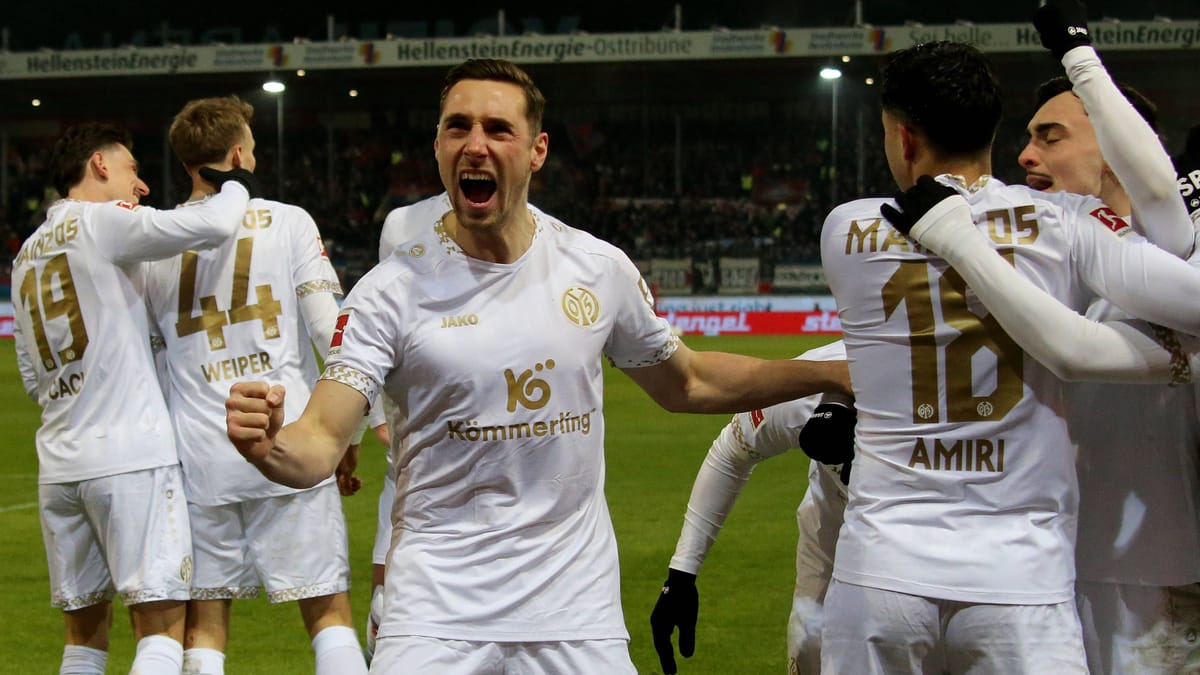 Mainz ganz clever in Heidenheim – FSV klettert auf Platz…