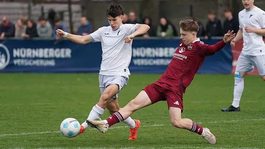 1. FC Nürnberg: Sehr bitter: U17 unterliegt Hoffenheim