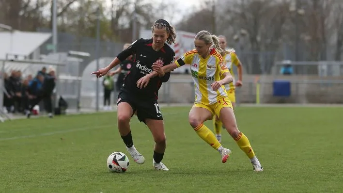 2. Fußball-Bundesliga: Union-Frauen nutzen Chancen nicht und verlieren in Frankfurt