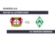 Bayer 04 Leverkusen - SV Werder Bremen: Knifflige