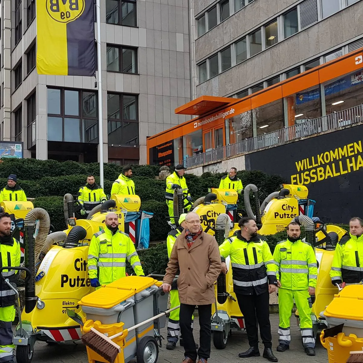 EDG-Mitarbeiter streiken am Wochenende in Dortmund: Auch