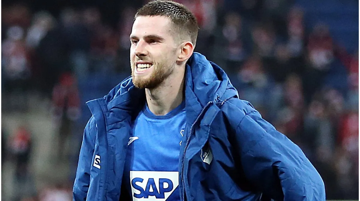 Eintracht Frankfurt an TSG Hoffenheims Anton Stach