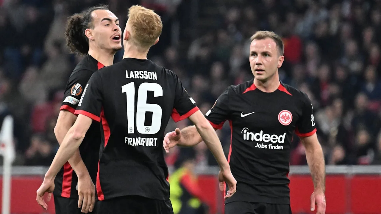 Eintracht Frankfurt dreht Partie: 2:1-Sieg gegen Ajax