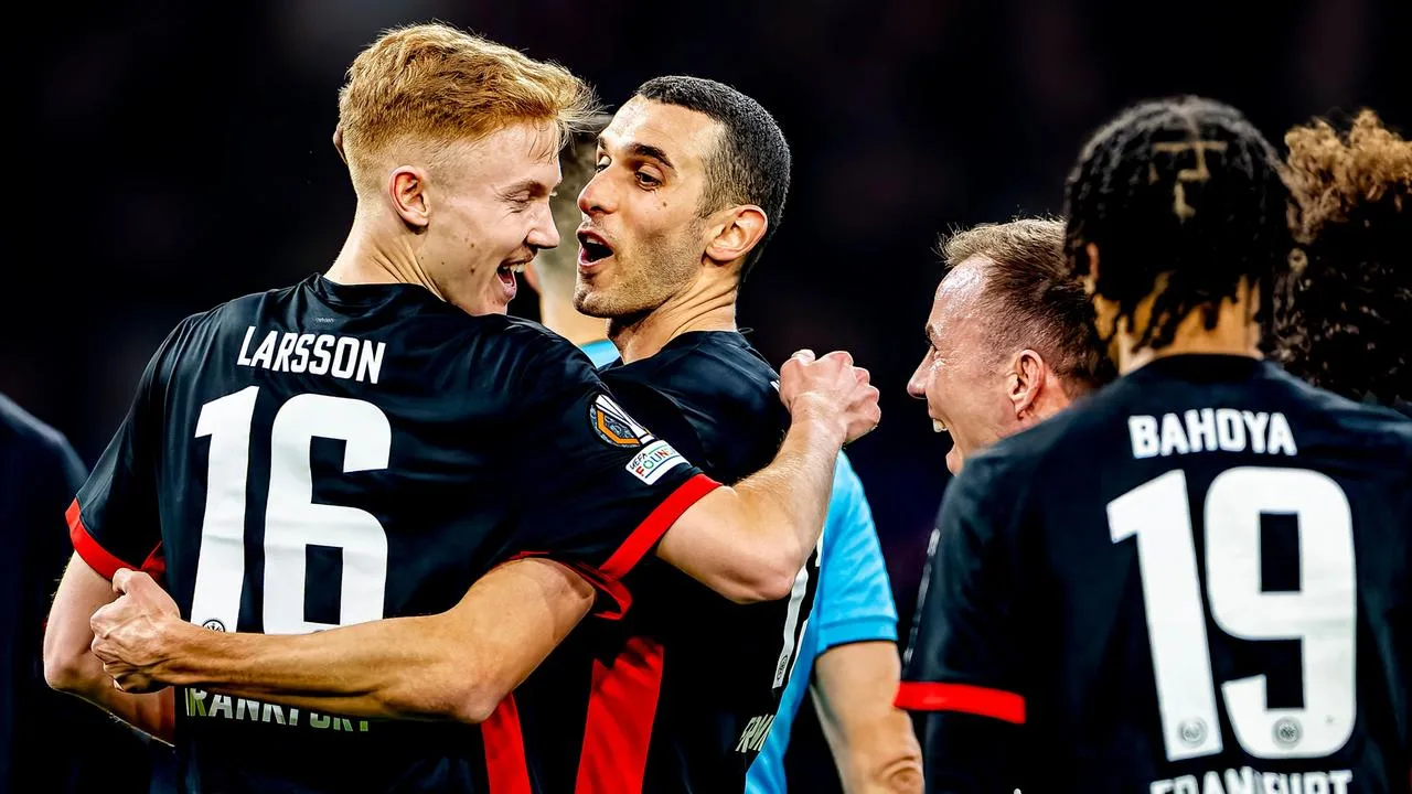 Europa League: Eintracht Frankfurt ringt Ajax nieder