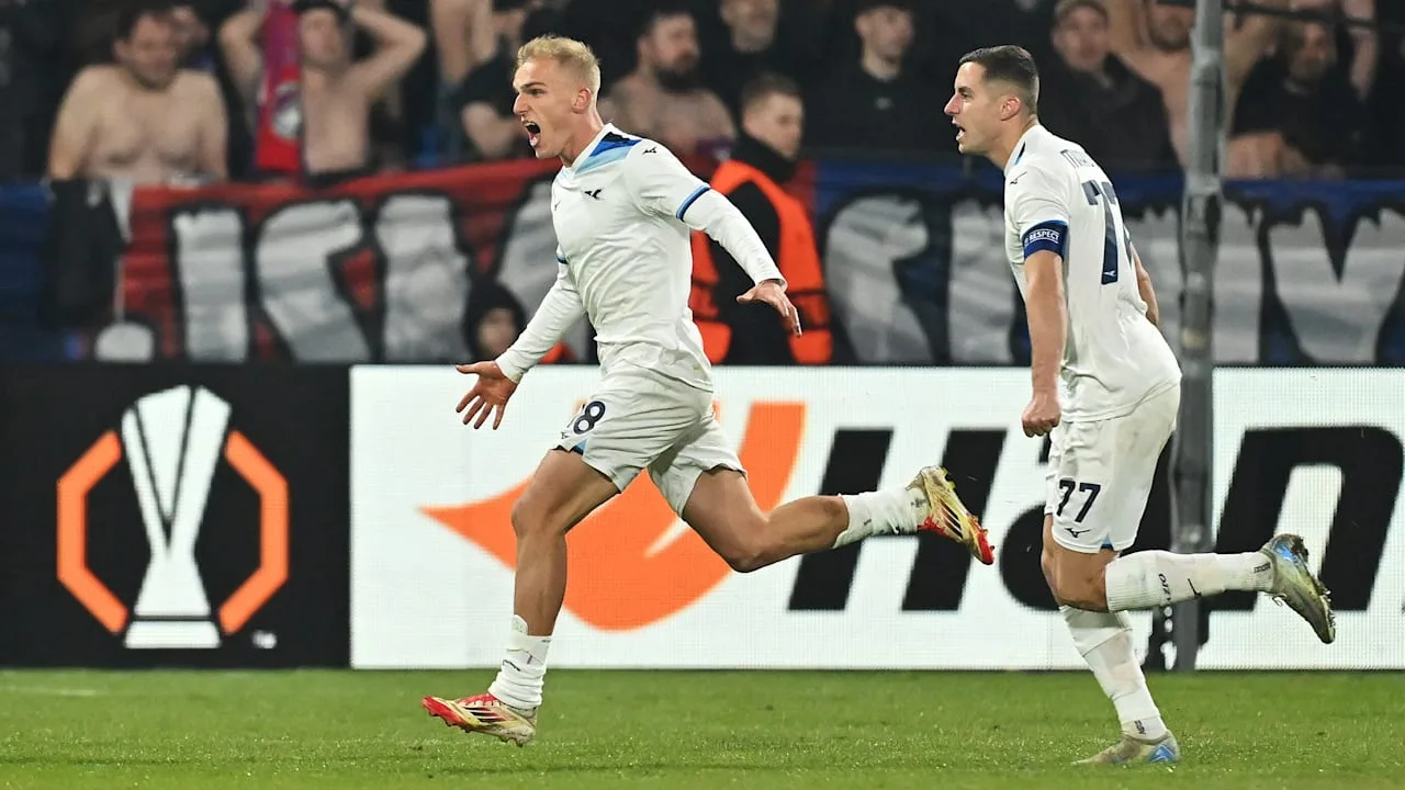 Europa League: Lazio Rom siegt mit 9 Mann in der