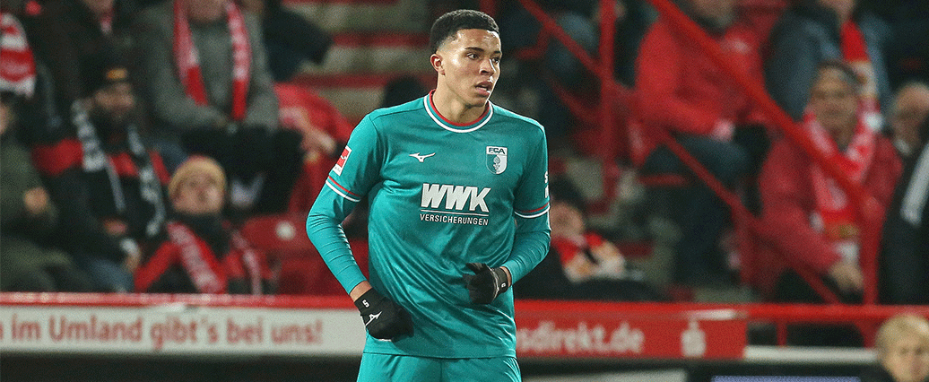 FC Augsburgs Noahkai Banks auf dem Radar der AS Rom