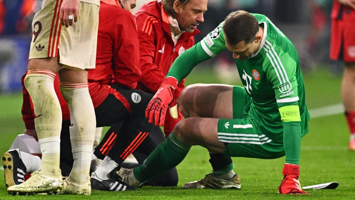 FC Bayern: Manuel Neuer verletzt sich gegen Leverkusen