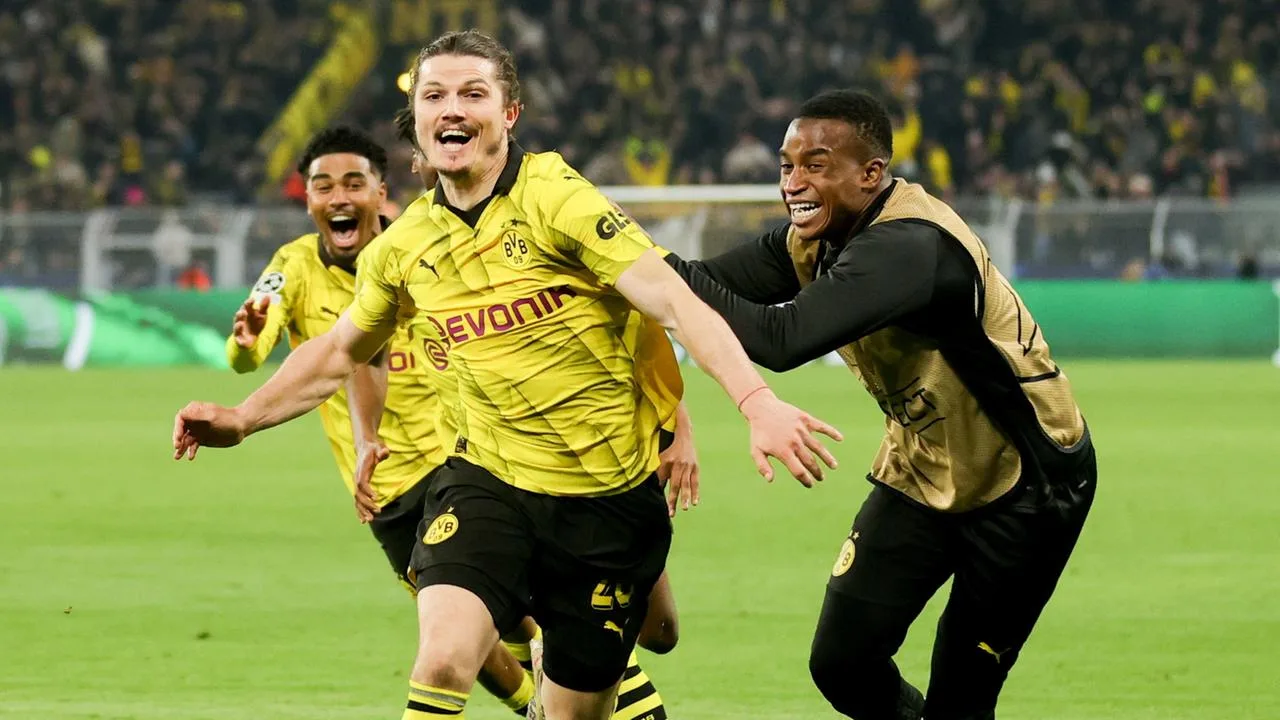 Fußball: Dortmund zieht ins Champions League-Halbfinale ein