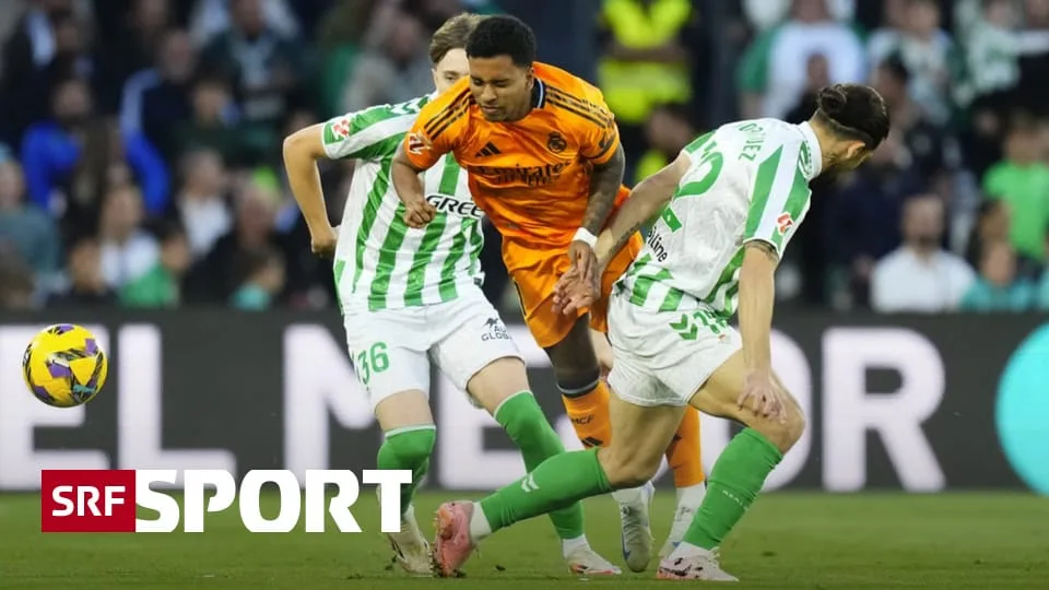Fussball aus den Topligen – Rodriguez’ Betis düpiert Real –