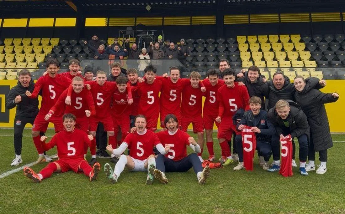 Hachings U19 gewinnt in Dortmund