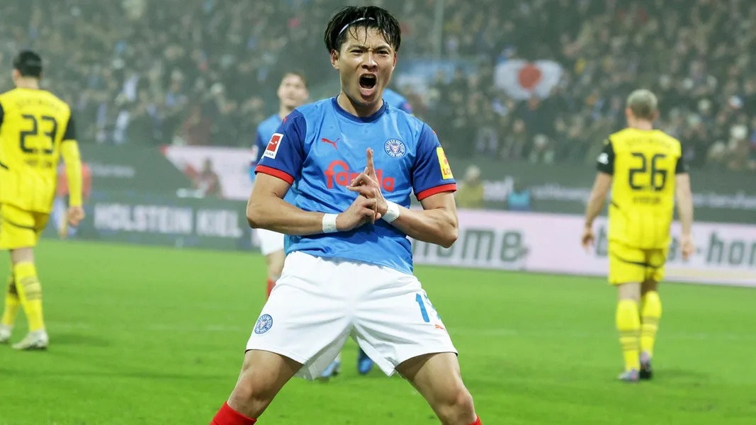 Holstein Kiel grandios: Heimsieg gegen Borussia Dortmund |