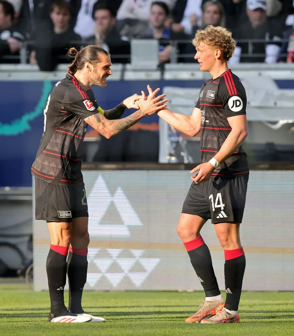 Leopold Querfeld kann in die Rolle des Abwehrchefs beim 1. FC Union Berlin wachsen