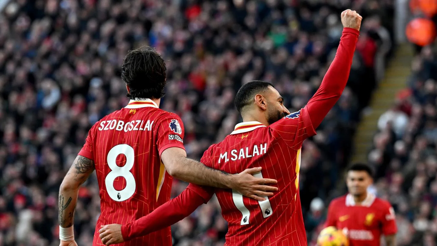Mo Salah and Dominik Szoboszlai up for Premier League Player