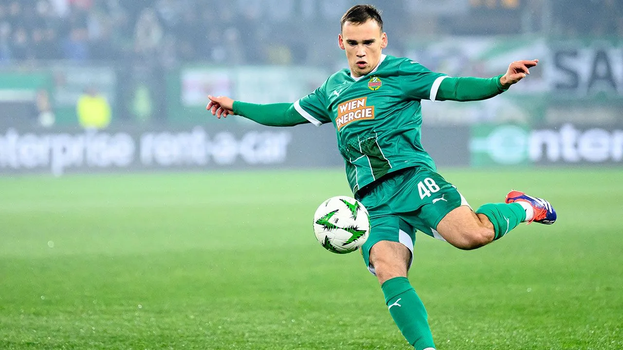 Rapid Wien im Conference League Achtelfinale in Österreich h