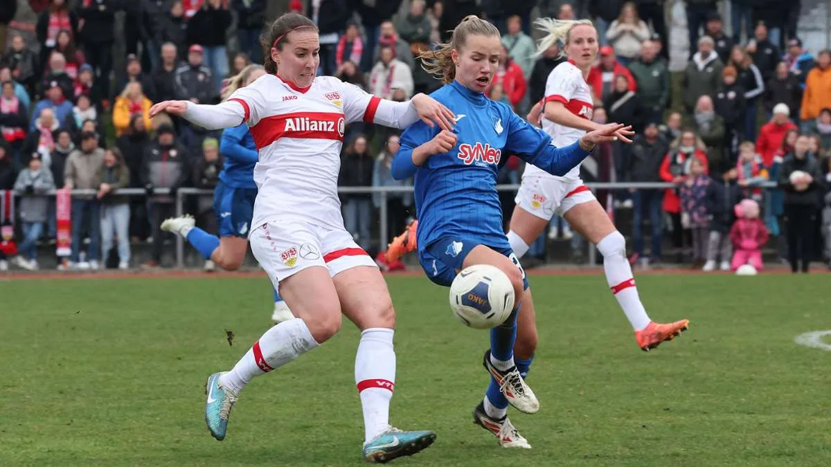 Remis gegen Verfolger TSG Hoffenheim II: VfB-Frauen