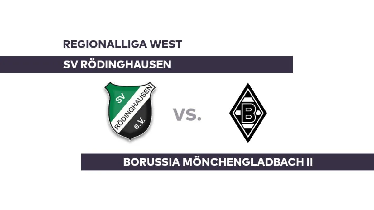 SV Rödinghausen – Borussia Mönchengladbach II: Borussia