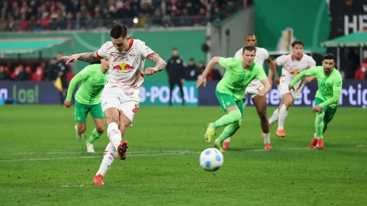Sesko vom Punkt eiskalt: Leipzig zieht ins Halbfinale