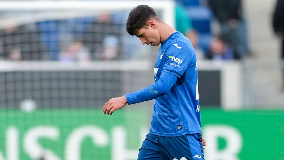 TSG Hoffenheim: Adam Hlozek drohte ein Ermüdungsbruch