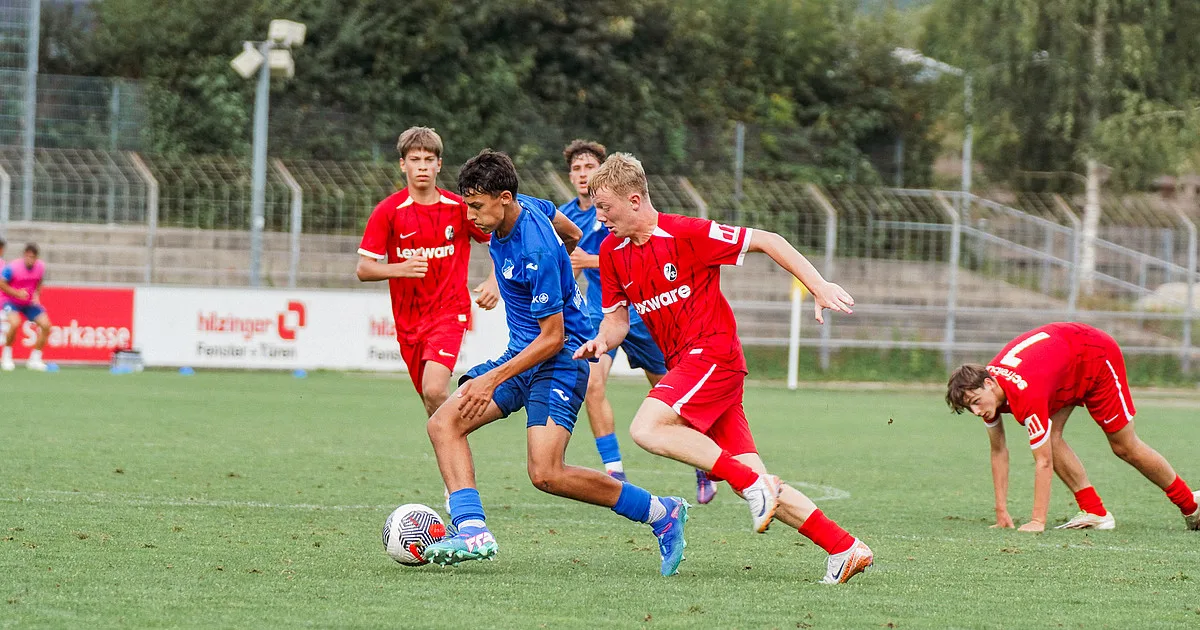 U16 verliert Rückrundenauftakt in Hoffenheim