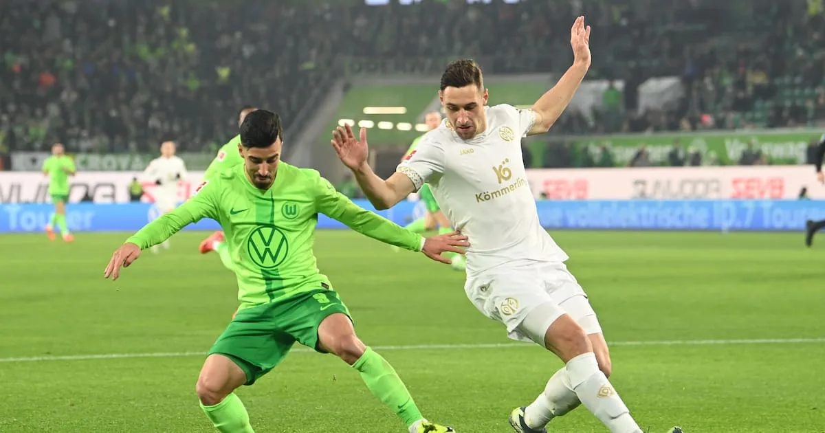 VfL Wolfsburg am Ostersamstag in Mainz