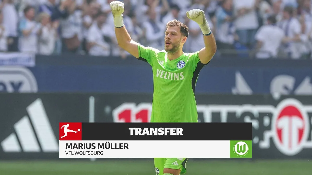 VfL Wolfsburg verpflichtet Marius Müller.